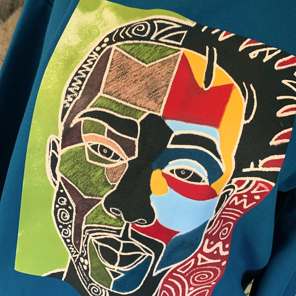 Black History Month sweatshirt Colorful size M